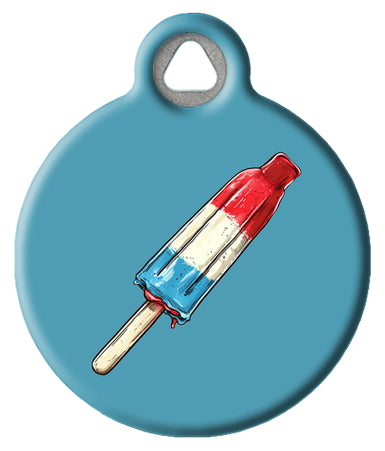 Rocket Pop Summer Pet ID Tag