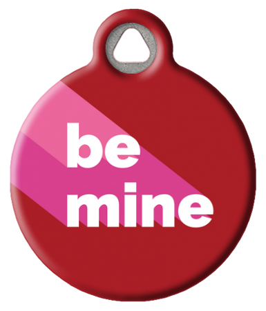 Be Mine Pet ID Tag