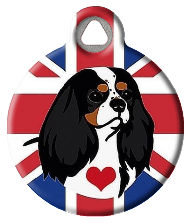 Cavalier King Charles Spaniel Dog ID Tag