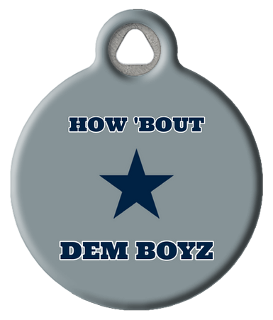 Dallas Football Dem Boyz Pet ID Tag