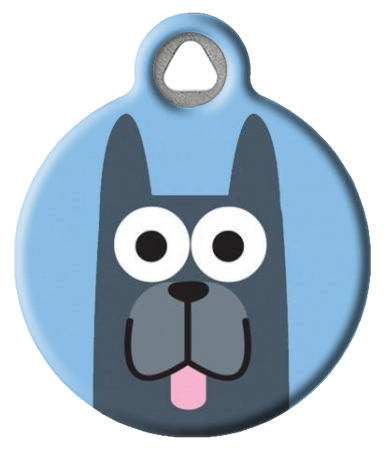 Great Dane Pet ID Tag