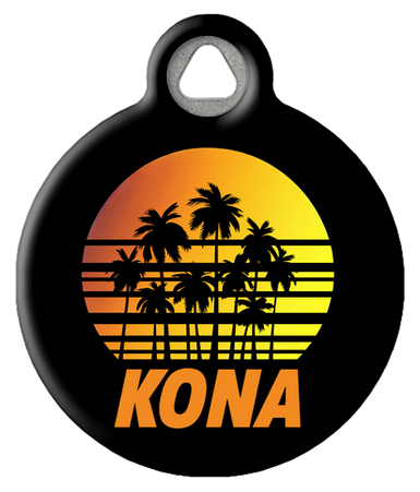 KONA | Tropical Themed Pet ID Tag