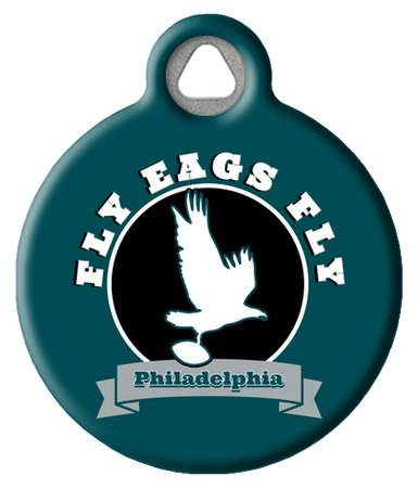 Philadelphia Football Fan Pet ID Tag