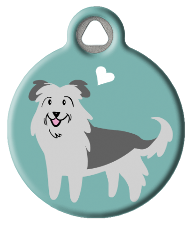 Pyrenean Sheepdog Dog Tag