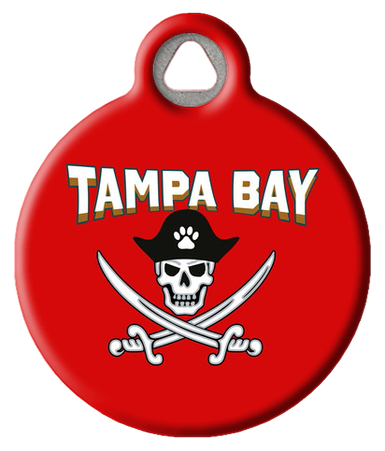 Tampa Bay Football Fan Pet ID Tag