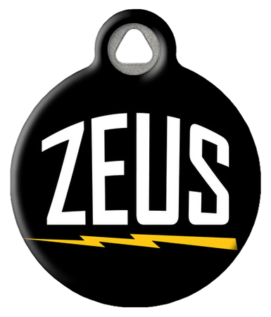 Zeus Dog Collar Tag