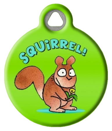 Squirrel Dog ID Tag