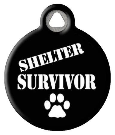 Shelter Survivor Pet ID Tag