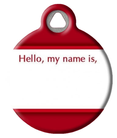 Hello, my name is Pet ID Tag