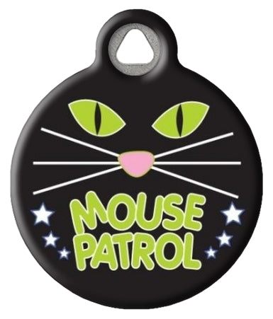 Mouse Patrol Cat ID Tag