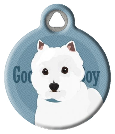 Good Boy - West Highland White Terrier Pet ID Tag