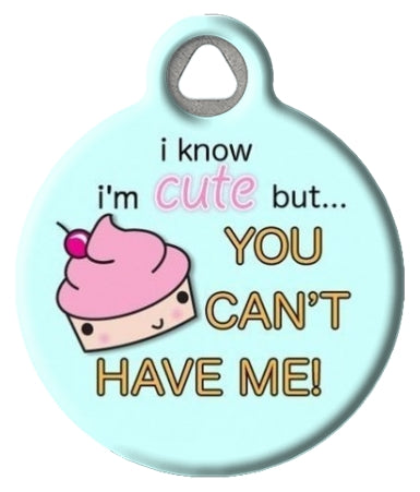 Cute as a Cupcake Pet ID Tag