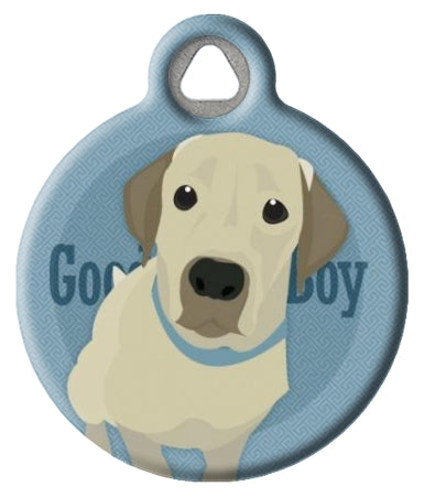 Good Boy Labrador Retriever Dog ID Tag