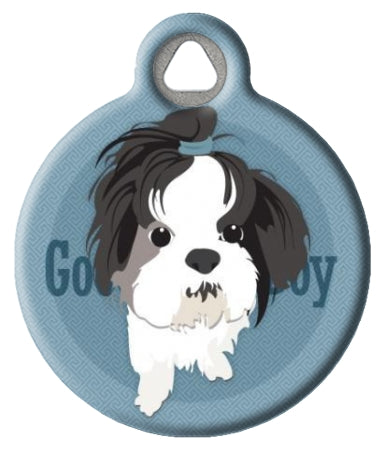 Good Boy Shih Tzu Dog ID Tag