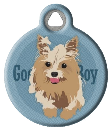 Good Boy Yorkshire Terrier Dog ID Tag