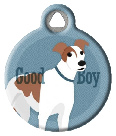 Greyhound Dog ID Tag - Good Boy