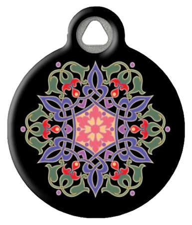 Art Nouveau Arabesque Designer Pet Tag ID