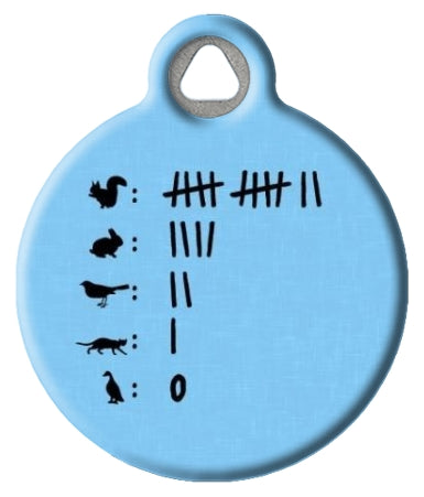 Kill Count Funny Pet ID Tag