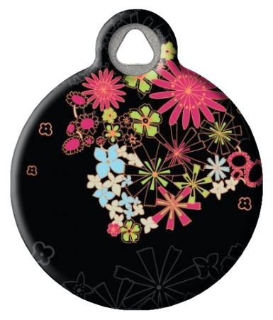 Midnight Garden Pet ID Tag