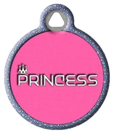 Princess Pet ID Tag