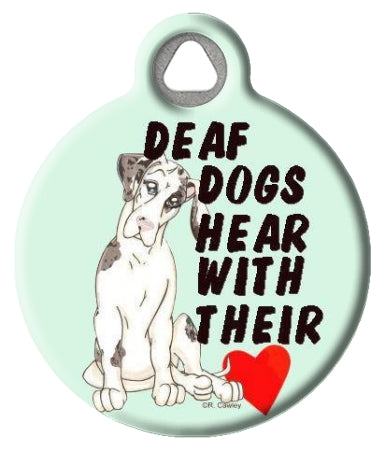 Deaf Dog Pet ID Tag