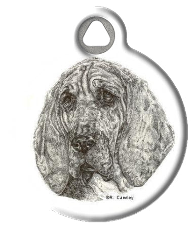 Bloodhound Dog Tag