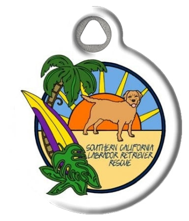 SoCal Lab Rescue Dog Tag for Dogs