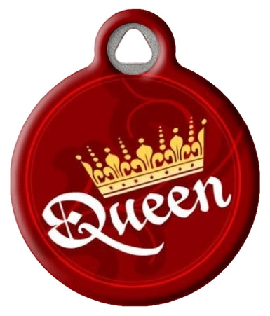 Classy Queen Pet ID Tag