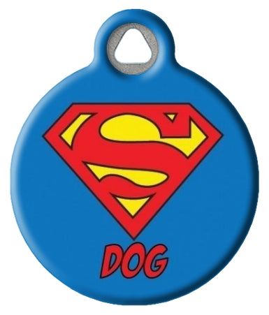 Super Dog Name Tag