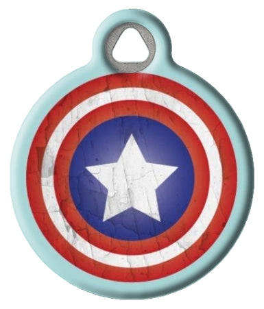 America Shield Pet ID Tag