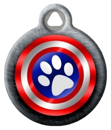 Canine America Shield Dog ID Tag