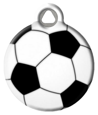 Soccer Ball Pet ID Tag