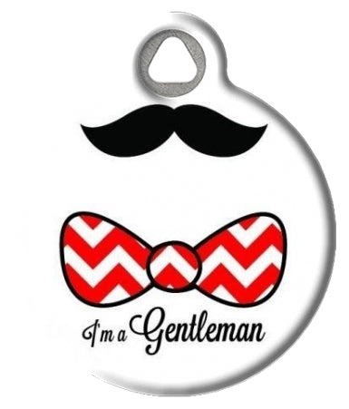 I'm a Gentleman Pet ID Tag