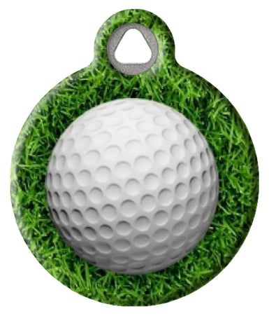 Golf Ball Pet ID Tag