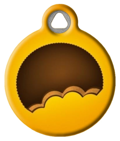 Peanut Butter Cup Pet ID Tag