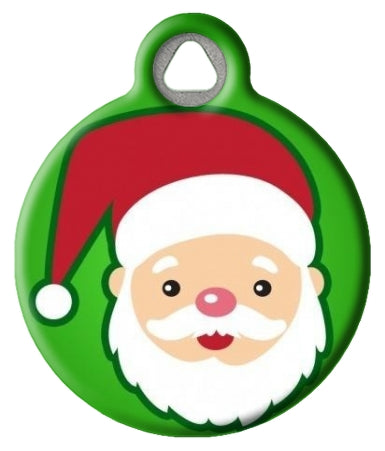 Cutie Santa Claus Pet ID Tag