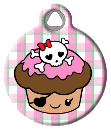 One Tough Cupcake Pet ID Tag