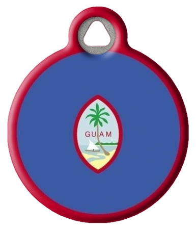 Flag of Guam Pet ID Tag