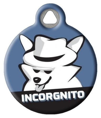 InCORGnito | Funny Corgi dog ID tag