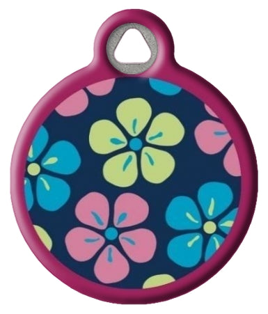 Floral Pattern | Lupine Pet ID Tag- Flower Power