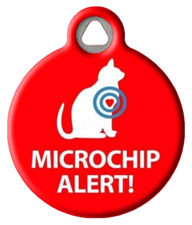 Microchip Alert - Cat ID Tag