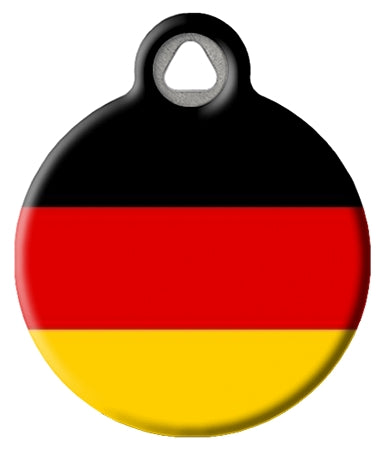 National Flag of Germany Pet ID Tag