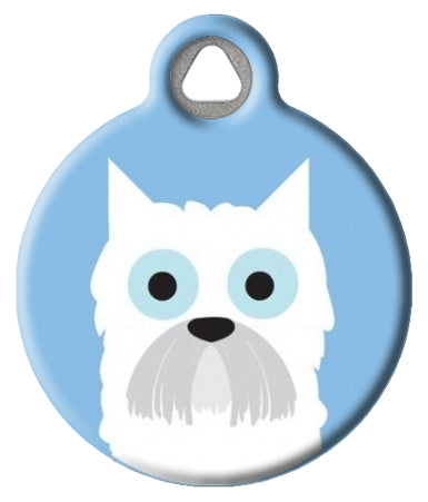 West Highland Dog Tag - Blue