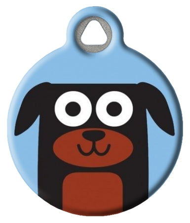 Rottweiler Dog Tag - Blue