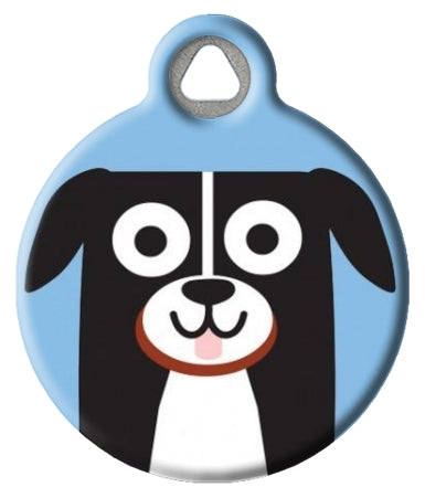 Bernese Mountain Dog Tag - Blue