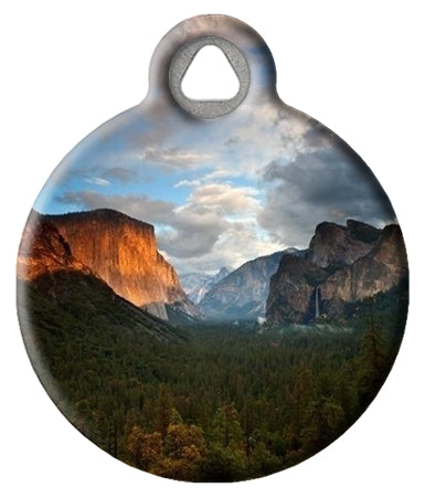 Yosemite California Scenic Pet ID Tag