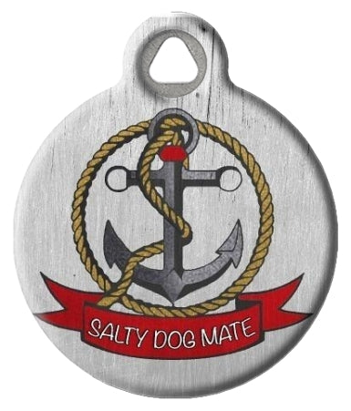 Anchor | Salty Dog Mate Dog ID Tag