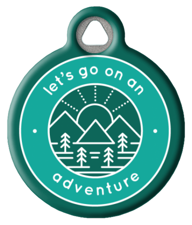 Adventure Badge Dog ID Tag