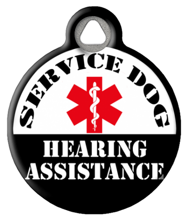 Service Dog - Hearing Assistance ID Tag