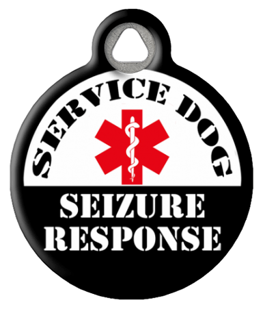 Seizure Response Service Dog Dog Tag